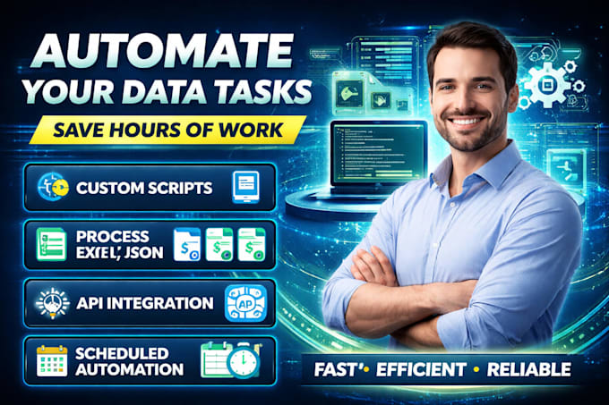 build custom automated data pipelines and backend workflows