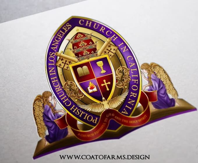 design a unique and professional crest logo