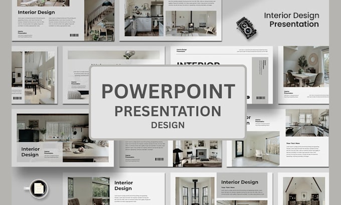 design powerpoint presentation, pitch deck, redesign business slideshow