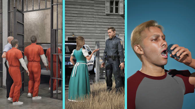 create zack d films style 3d animation