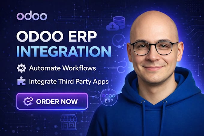 do odoo erp integration, automate workflows and integrate third party apps