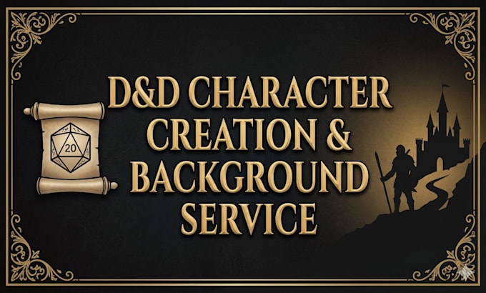 create a backstory and character sheet for your dnd game