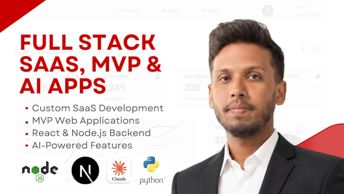 build your saas mvp or startup web app from idea to launch