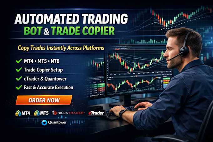code ninjatrader trading bot or trade copier on mt5 mt4, nt8, ctrader, quantower
