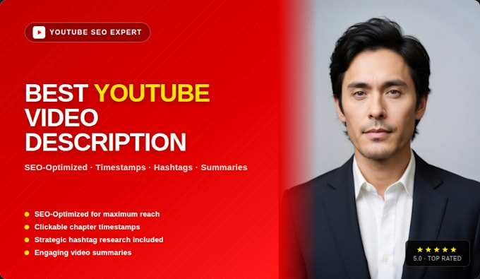 write your youtube video description with timestamps