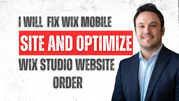 fix your wix studio website mobile friendly and responsive fix bug wordpress wix