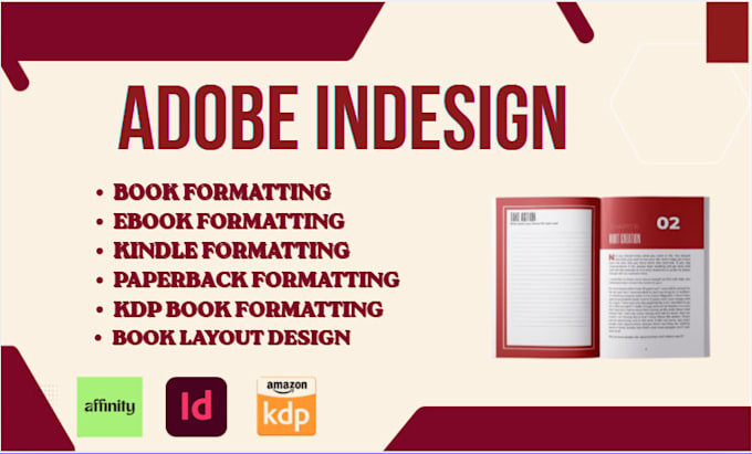 convert, format adobe indesign book interior manuscript to affinity publisher