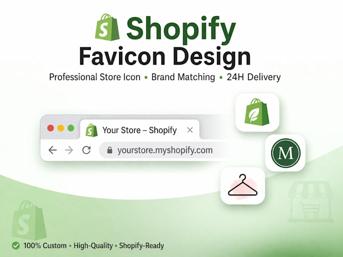 create custom shopify favicon and browser icon