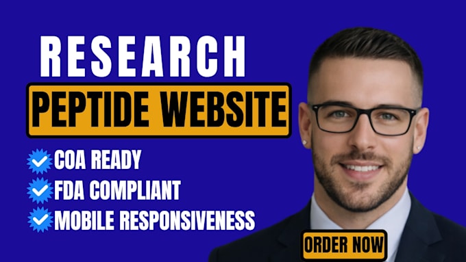 build fda compliant peptide website on woocommerce