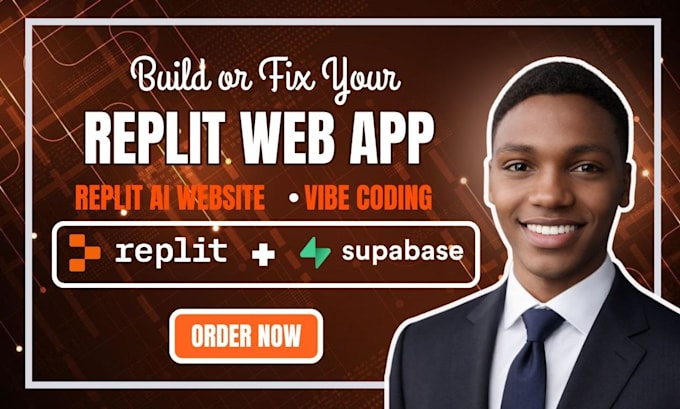 build your replit web app, fix replit bugs, saas mvp and vibe coding