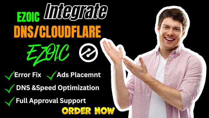 do ezoic dns  and cloudflare integration successfully without  site downtime