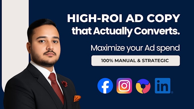 write high converting ad copy for facebook instagram and google ads