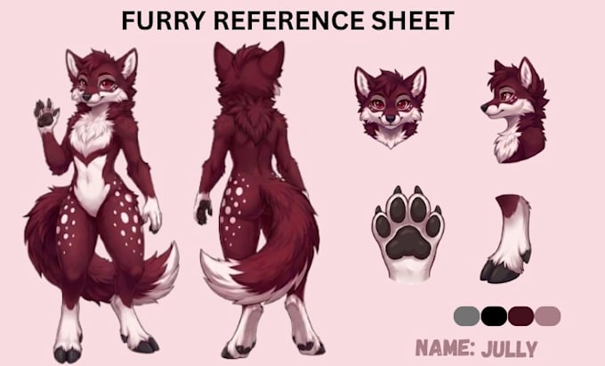 furry reference sheet  anthro oc furry ref sheet oc furry oc fursona ref sheet
