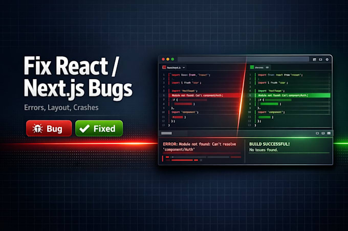 Arreglar errores y problemas en tu aplicación web de react o nextjs
