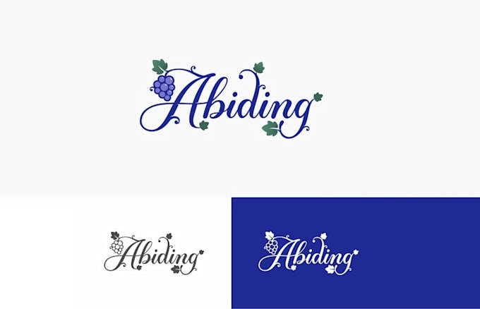 design nature inspired christian book logo