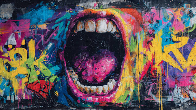 do illustration expresionism art, graffity, abstract