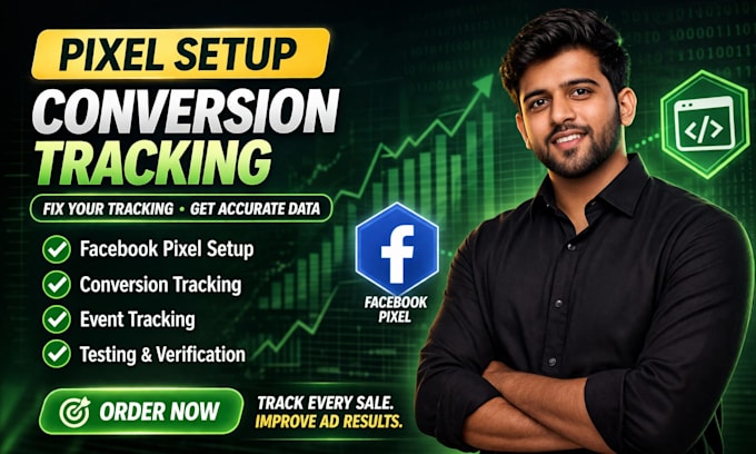 setup facebook pixel and conversion tracking for ads