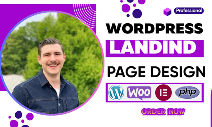create high converting wordpress landing page design, sales page, squeeze page