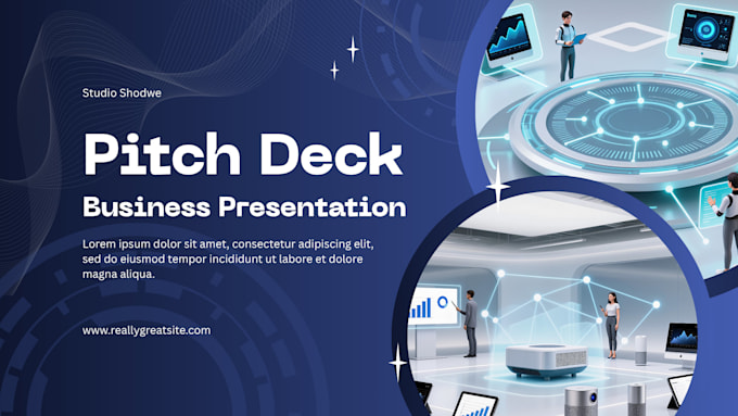 design ar VR pitch deck augmented reality startup spatial computing pitch deck