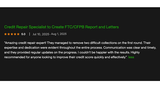 do credit repair with custom disputes and client support