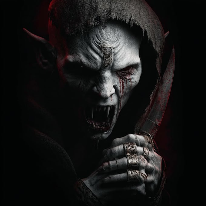 fantasy horror and fantasy horror character