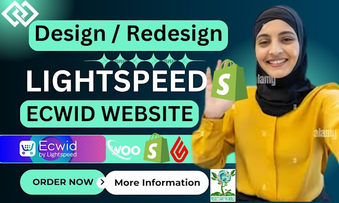 design and redesign your lightspeed, ecwid store setup