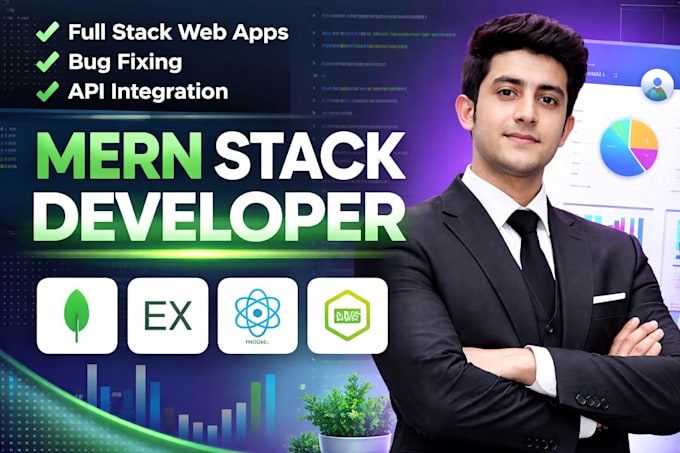 Create full stack web application with mern stack by Fahadali9118 | Fiverr