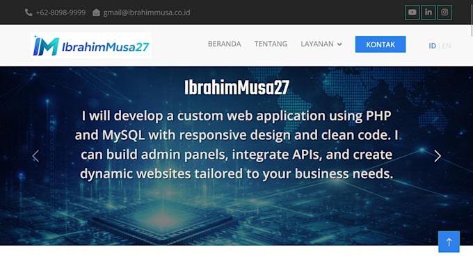 develop a responsive PHP websites