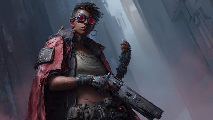 sci fi character illustration or sci fi character