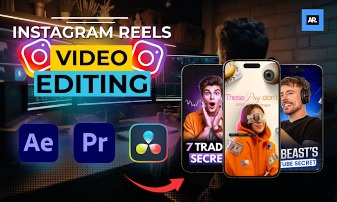 edit instagram reels and shorts
