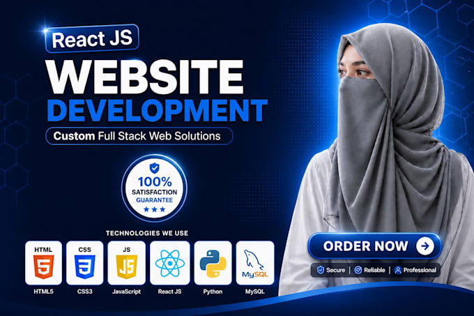 create responsive react website