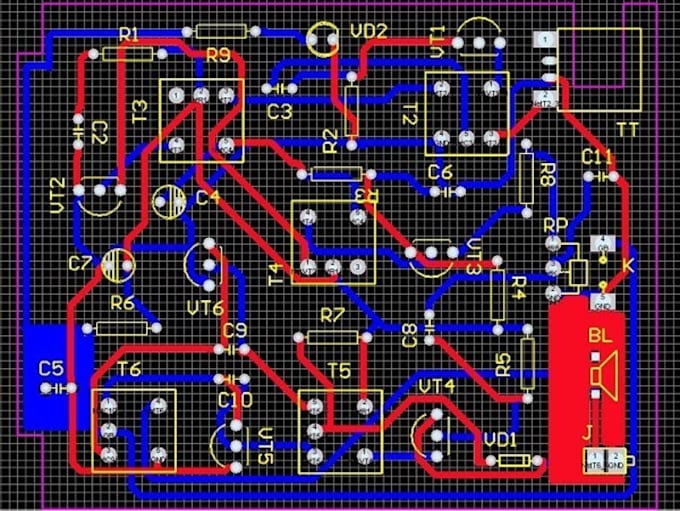 do pcb design pcb layout and circuit schematic and routing services