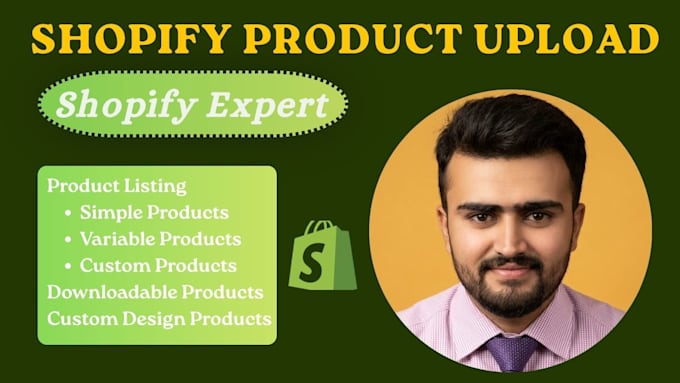 do professional shopify product listing