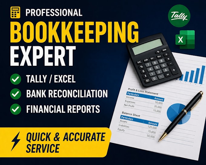 accurate tally data entry and bookkeeping services