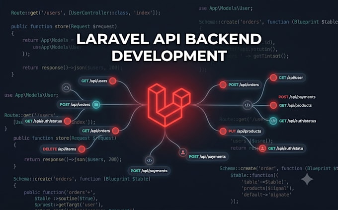 develop secure laravel rest API backend application