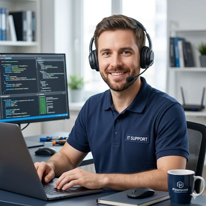 fix windows, linux,  network, VPN and IT issues remotely