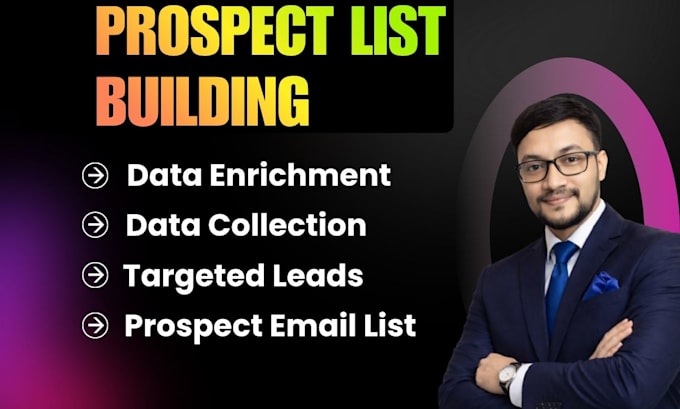 collect missing data, data enrichment, prospect list building