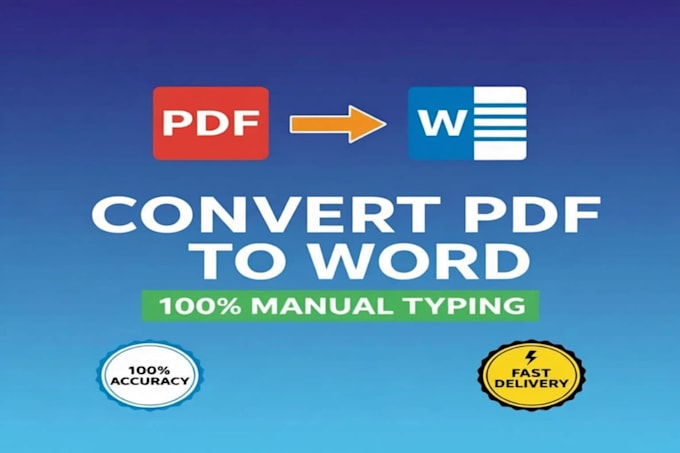 type scanned documents into word with fast delivery