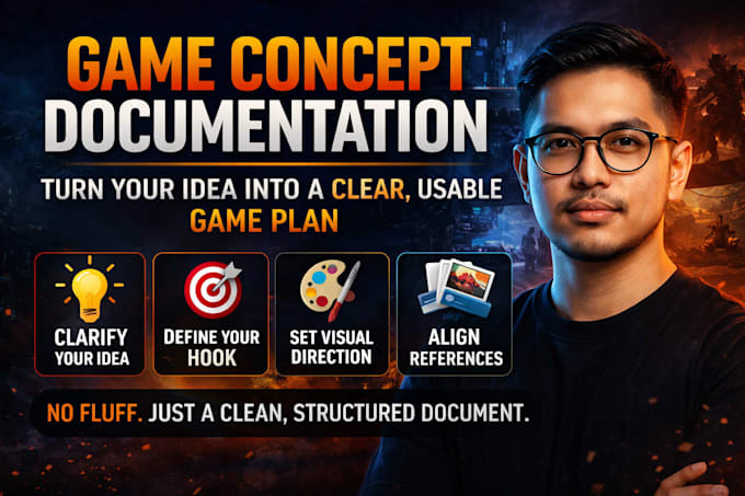 turn your game idea into a structured concept document for game development