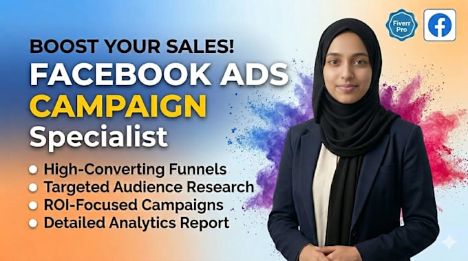 create and manage a high converting facebook ads campaign