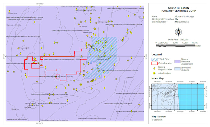 create professional gis maps using arcgis for mining, geology, and permits