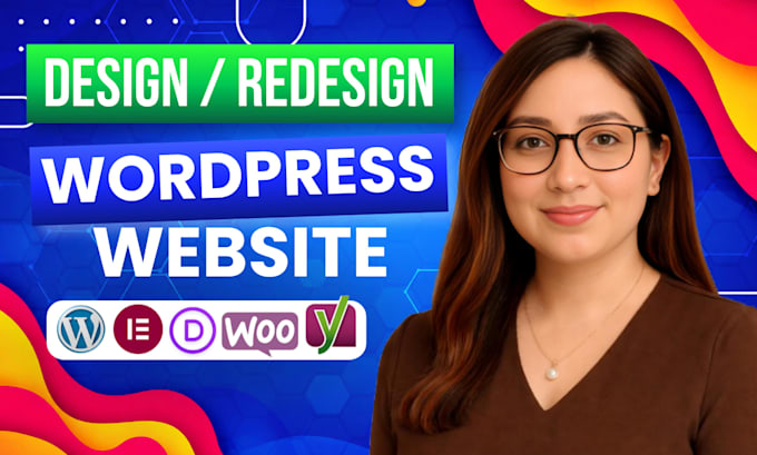 design redesign wordpress website development, revamp or build wordpress website