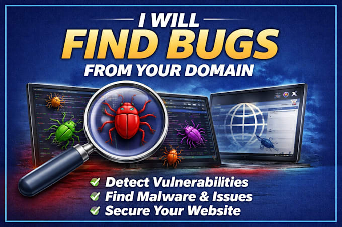 find bugs from your domain