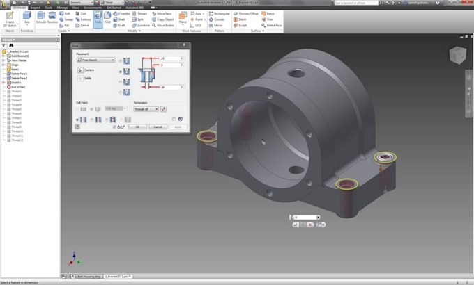 create professional 3d models and drawings
