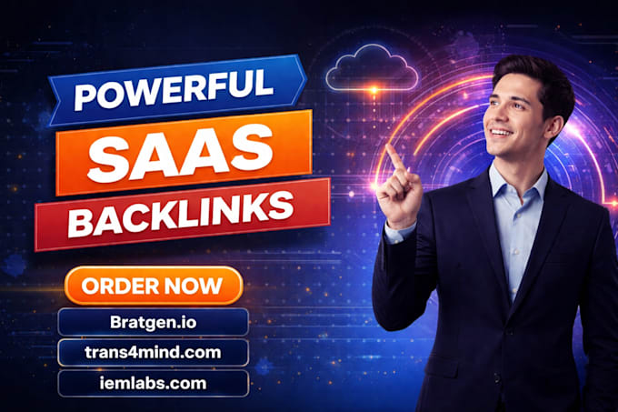 provide powerful saas backlinks for google ranking