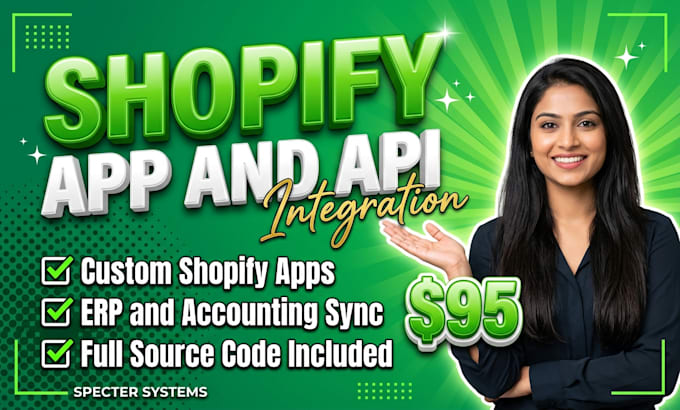 build a custom shopify app or api integration for your store