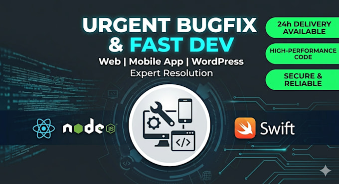 provide fast development and urgent bugfix