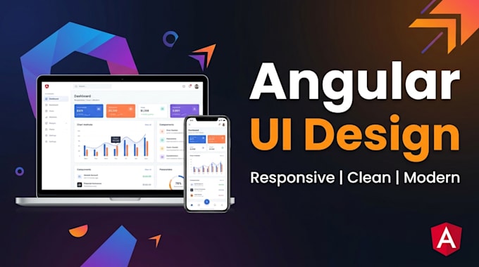 design responsive angular UI screens