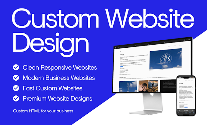 design and code a clean responsive HTML CSS website