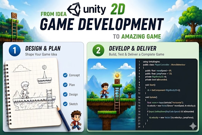 unity 2d game developer for bug fixing and development